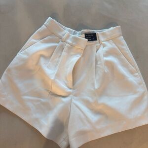 Abercrombie White Women's Shorts